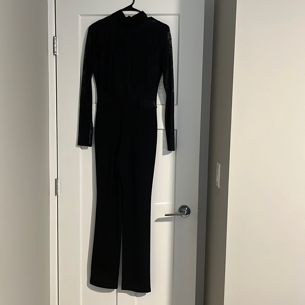 BCBG MaxAzria Elshane Lace Jumpsuit
